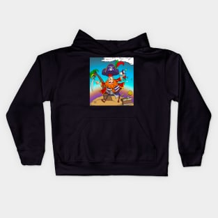 Pirate treasure Kids Hoodie